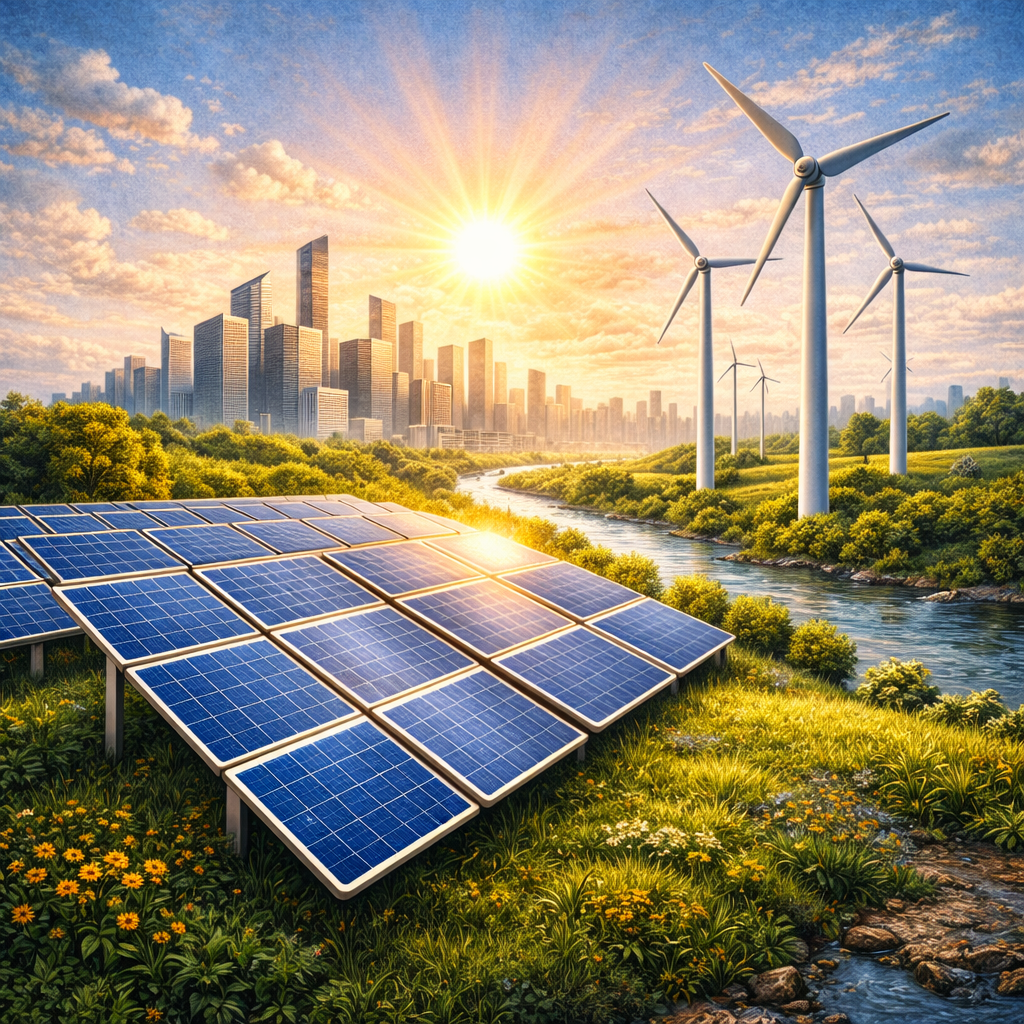 The Role of Solar Panels and Wind Turbines in Climate Action 2026