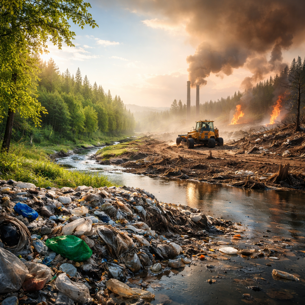 Environmental Degradation: How Human Activities Are Responsible