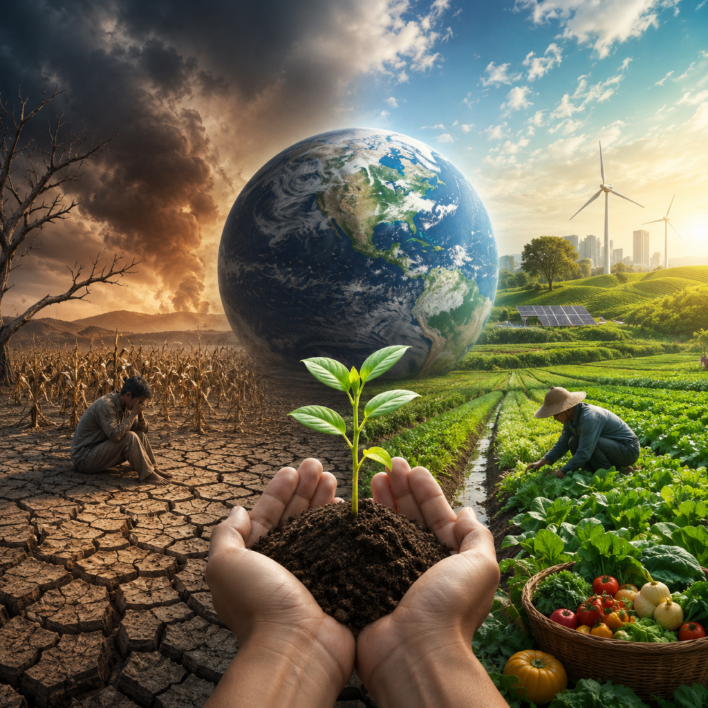 Climate Change Impact on Food Production